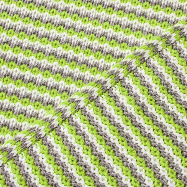 Latitude Run® Knitted Throw Acrylic Blanket Throws for Sofa, Couch, Bed